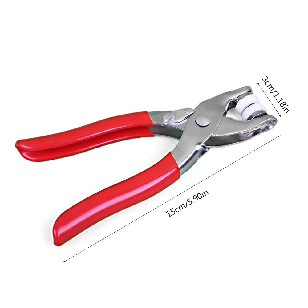Plier Tool with 50 Sets Metal Snap Buttons – Thickened Snap Fastener Kit for DIY Crafting, Sewing, Leather, Bags, Clothes & Accessories, Durable & Easy to Use Installation