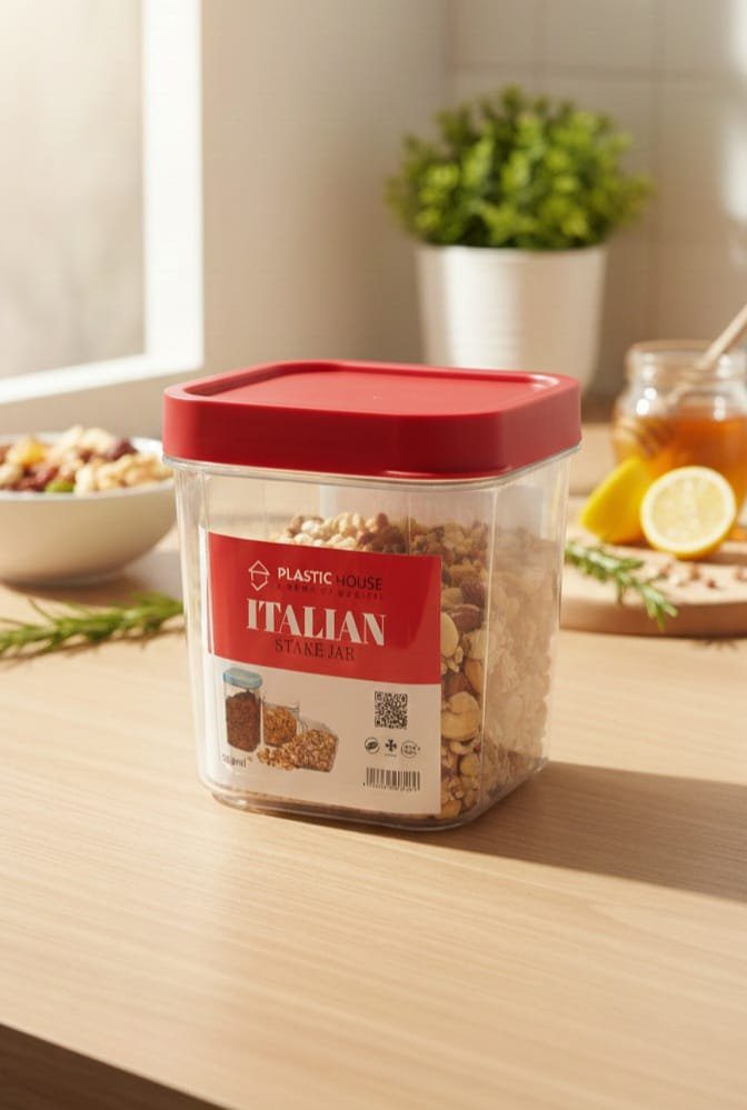 Unique Air Tight Jar - Leak-Proof Storage Container for-1 Food & Spices - Image 2