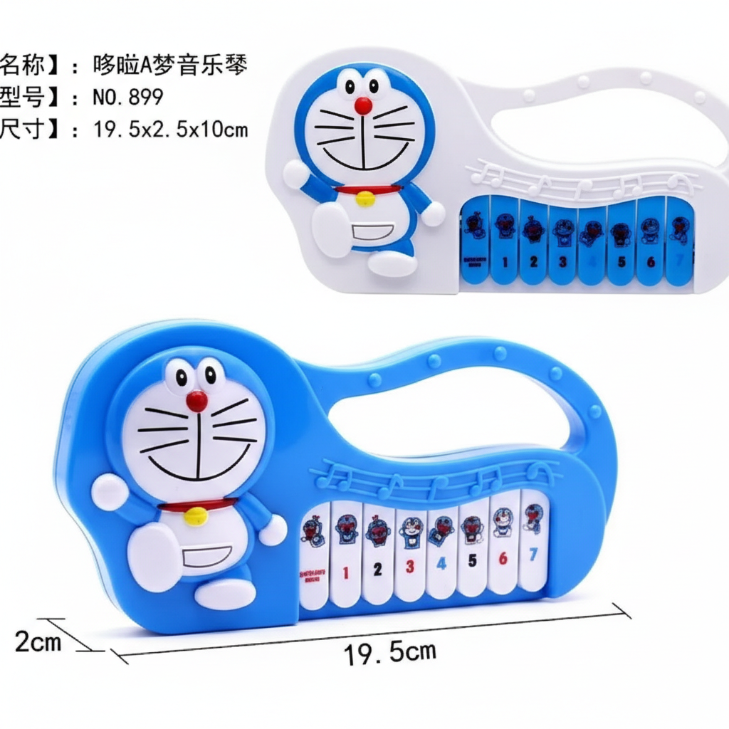 Doraemon Musical Piano for Kids – Fun & Educational Piano Toy for Babies & Toddlers - Image 3