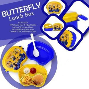 Double Partition Lunch Box - Keep Food Organized & Fresh | BPA-Free & Leak-Proof"