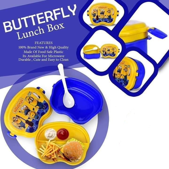 Double Partition Lunch Box - Keep Food Organized & Fresh | BPA-Free & Leak-Proof"