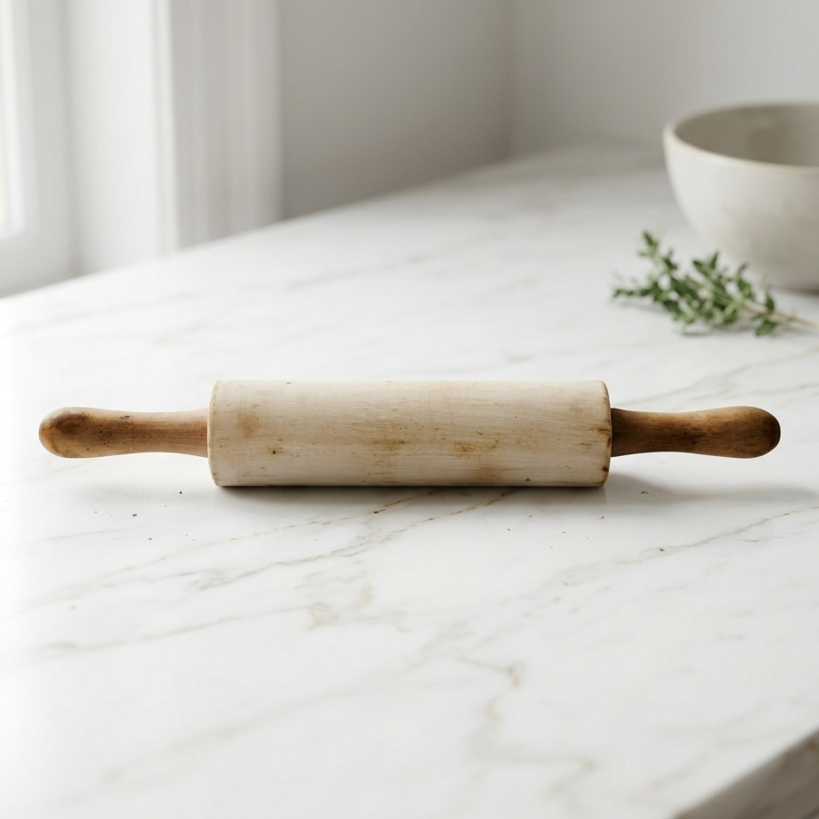 Revolving Wooden Balan – Premium Quality Finish Rolling Pin (15x9 Inch) - Image 2