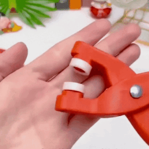 Heavy Duty Eyelet Punch Plier Tool | DIY Fabric, Leather & Craft Hole Punching Tool