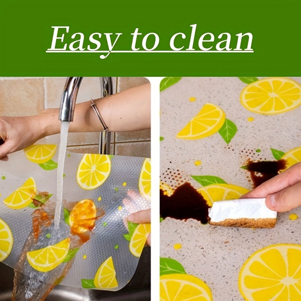 Waterproof Kitchen Mat Shelf Liner 45×150 – Easy To Clean, Oil Proof, Anti Slip Multipurpose Drawer And Shelf Cover (Random Color) - Image 3