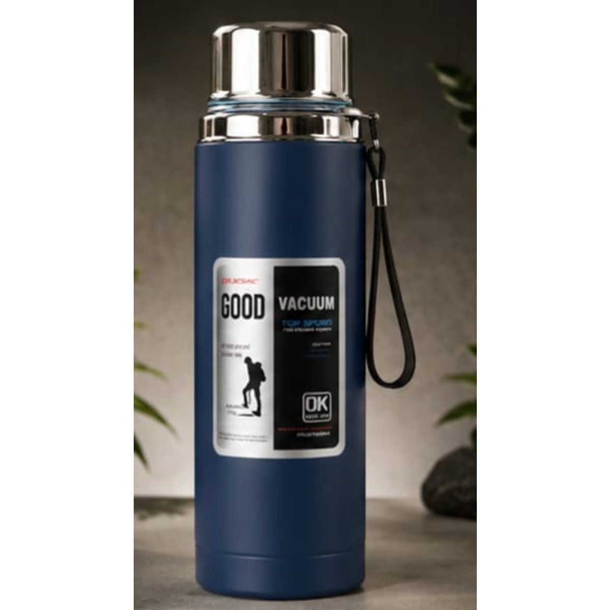 Premium 800ml/1000ml Stainless Steel Water Bottle – Leakproof Insulated Water Flask (Random Color) - Image 2