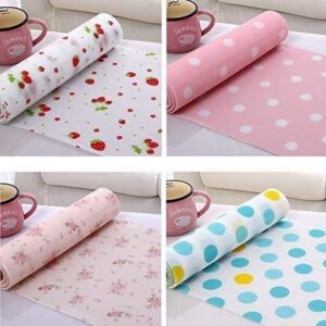 Kitchen Anti-Slip Foam Drawer Mat | Waterproof Cushion Sheet For Cupboards, Refrigerators & Tables - Size 45*150 cm | Random Colour