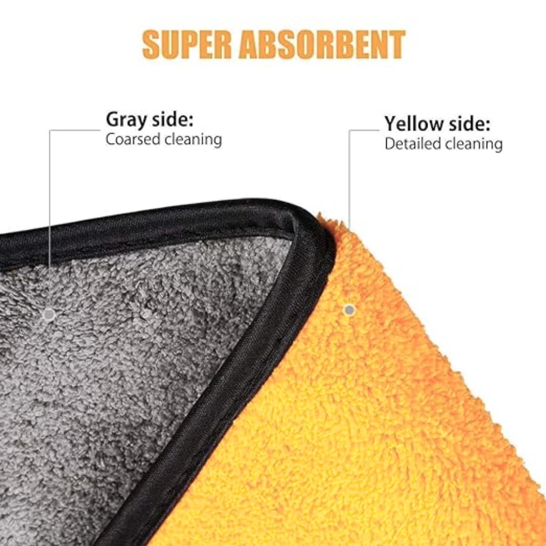 Microfiber Cloth 40×40 cm | Double-Sided | Soft, Lint-Free & High Absorbency - Image 5