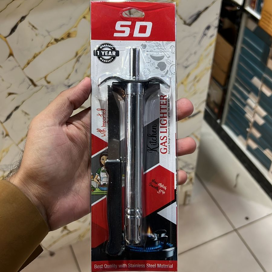 Gas Lighter With Knife Heavy Duty Durable Safe Practical And Convenient Tool For Daily Use - Image 3
