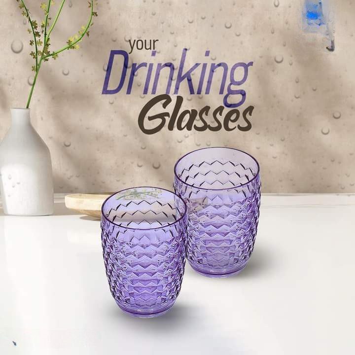 Premium Acrylic Drinking Glasses Set - Image 2