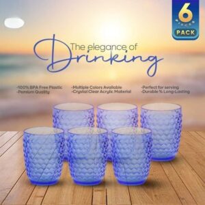 Premium Acrylic Drinking Glasses Set