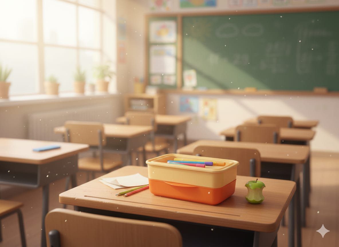 "Plastic Perfect: Durable Lunch Box for School, Work, or On-The-Go - Image 3