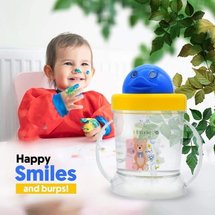 Fun & Safe: Kids' Sipper Bottle with Spout - BPA-Free & Leak-Proof - Image 3