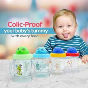Fun & Safe: Kids' Sipper Bottle with Spout - BPA-Free & Leak-Proof