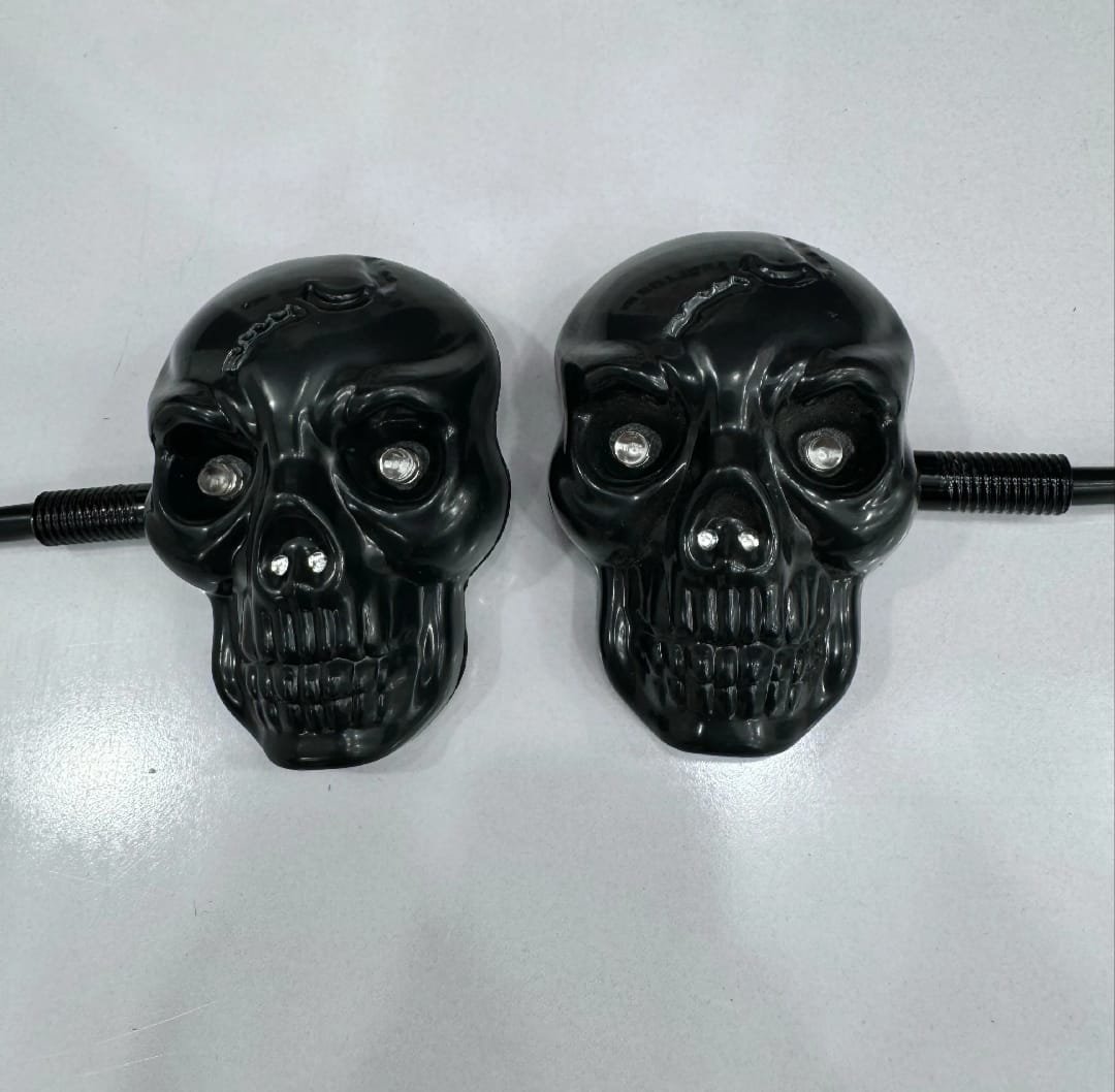 Special Decoration Fancy Stylish Skull Shape Motorcycle Indicators - Image 5