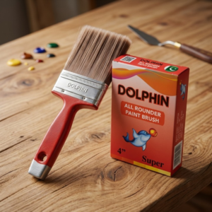 Dolphin Paint Brush Super | High Quality Wall & Paint Brush (4 Inch)