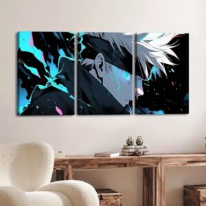 Set of 3 Premium Wall Art Photo Tiles – Modern Home Decor Sets 8x11