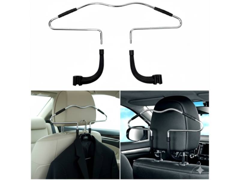 Car Back Seat Coat Hanger – Keep Clothes Neat and Organized - Image 2