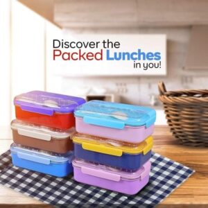 Stainless Steel Lunch Box Insulated Air Tight For Warm food - Easy to Clean & Carry"