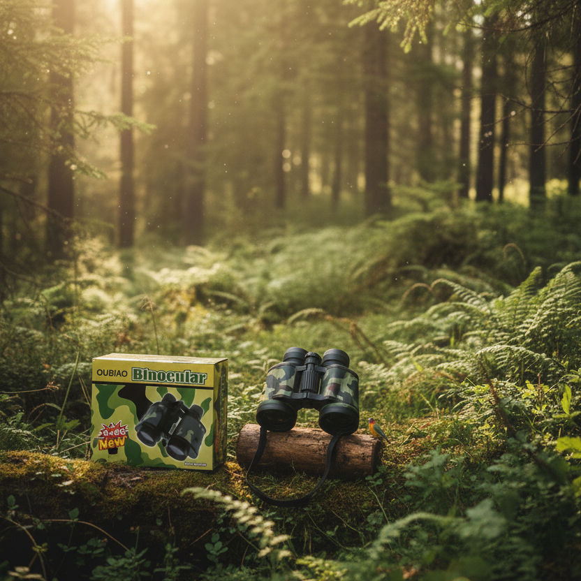 Kid’s Explorer Binoculars – 8x30 Optical Lens for Fun Learning & Outdoor Exploration | Portable, Kid-Friendly Mini Binoculars for Nature Trips, Bird Watching, Games & Travel Adventures - Image 3