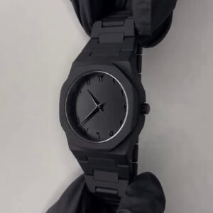 Full BLACK AURA Quartz Watch – Lightweight Design, , Premium Quality & Finish - Best Quality Analog Watch For Boys - Watch For Men | Full Black Color Watch - (Without Box)