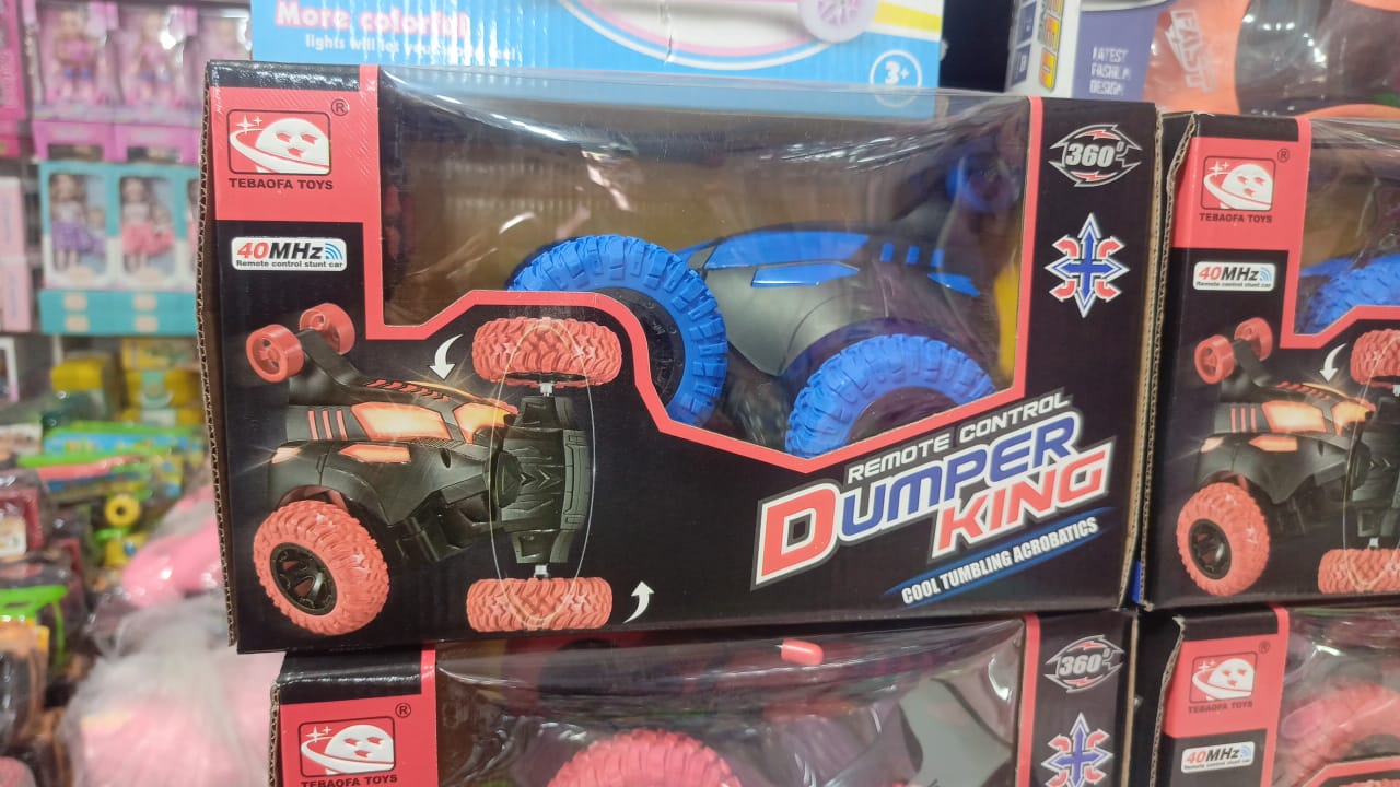 40MHz RC Rotating Stunt Car – Battery Operated Remote Control Rotation & Flip Car - Image 5