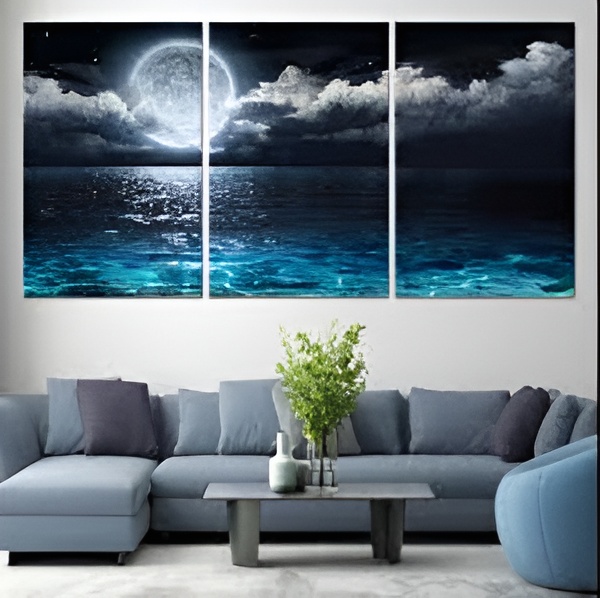 set of 3 Motivational sticky wooden frames for home office wall decore / sticky phototiles