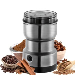 Electric Stainless Steel Coffee & Masala Grinder Machine – Multipurpose Spice, Dry Fruit & Herb Grinder