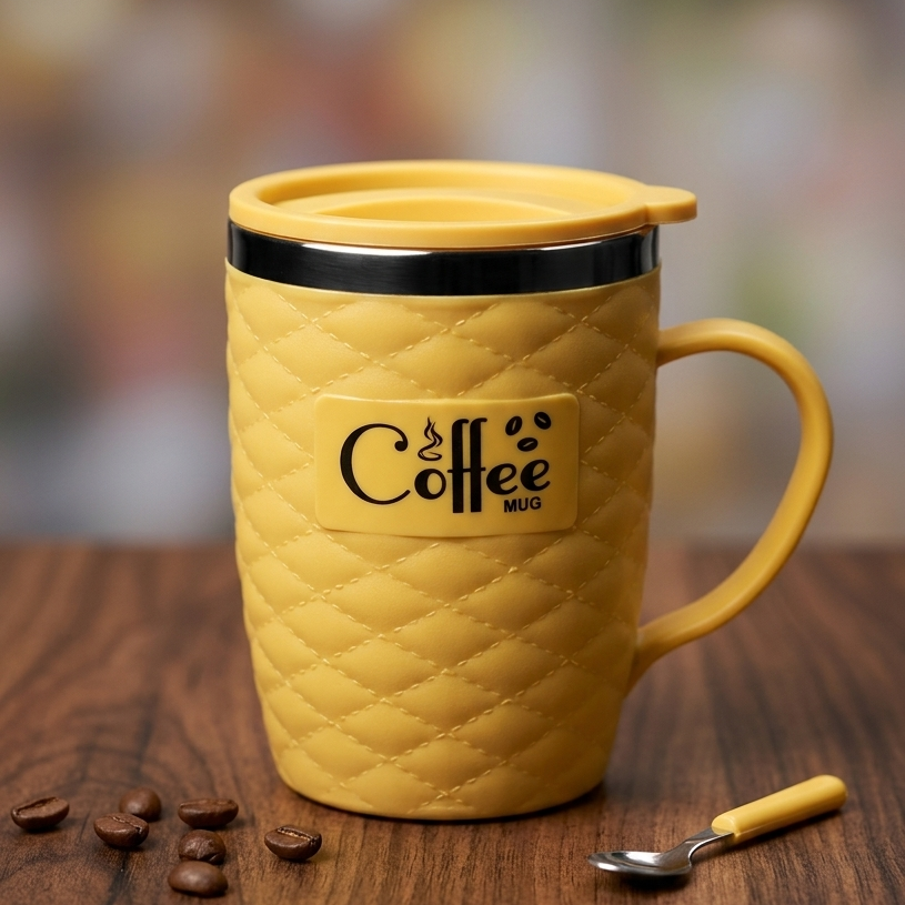 Eco Sip Stainless Steel Coffee Mug 400ml – Insulated Travel Cup BPA Free - Image 3