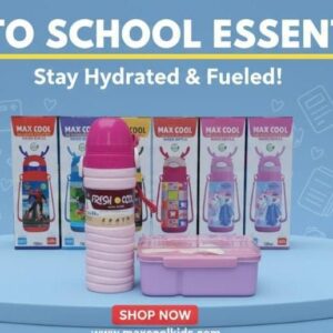 "Hot & Cold Water Bottle with Lunch Box - BPA-Free & Leak-Proof"