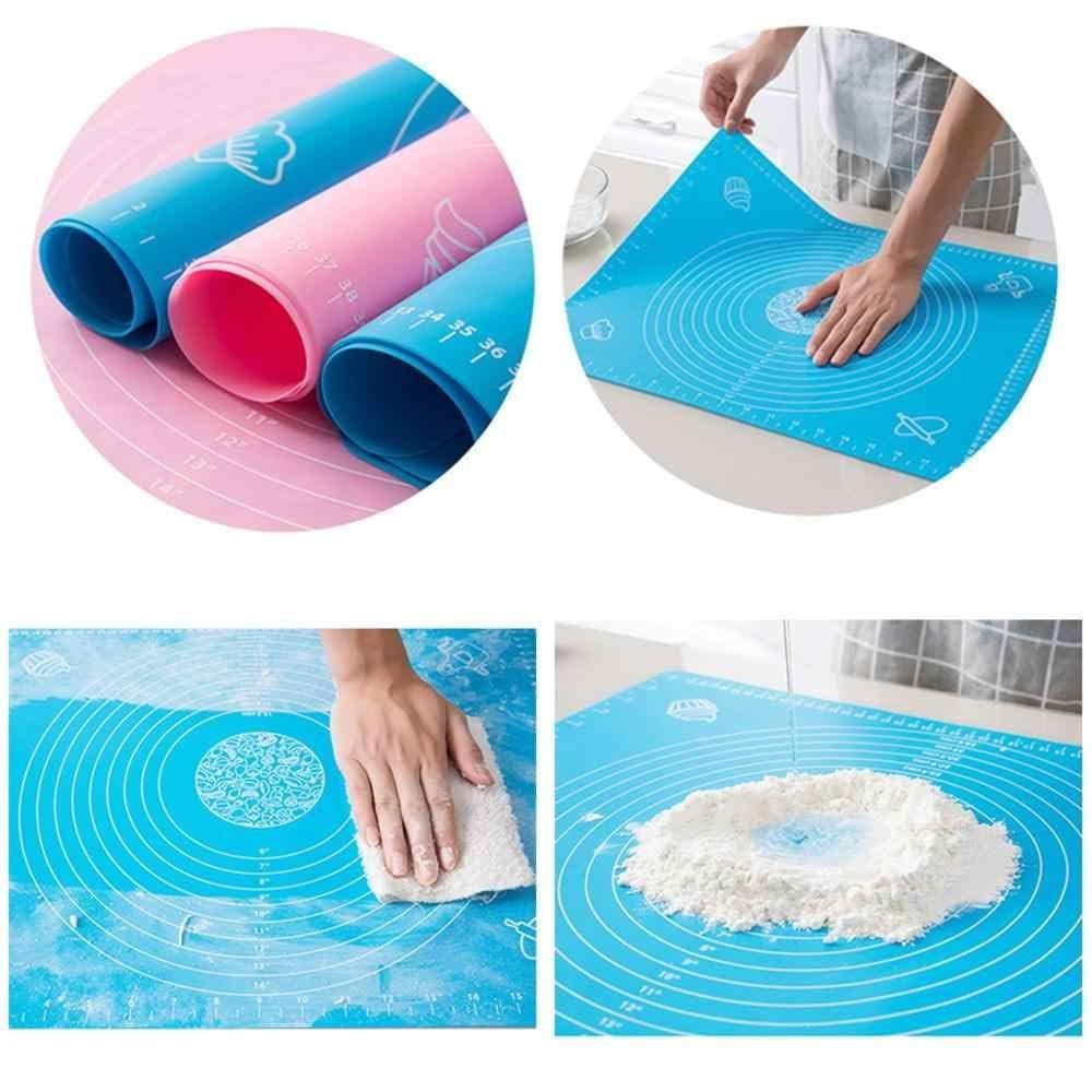 Silicone Non-Stick Rolling Mat 40x50cm – Non-Slip Pastry Mat for Dough, Cakes & Baking (Random Color) - Image 4