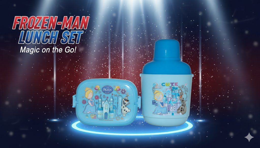 HOT AND COOL WATER BOTTLE AND LUNCH BOX -Epic Combo