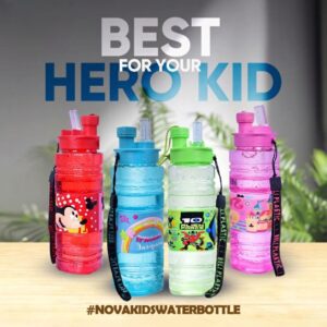 "Sports Water Bottle 600ml - BPA-Free & Leak-Proof for Fitness"