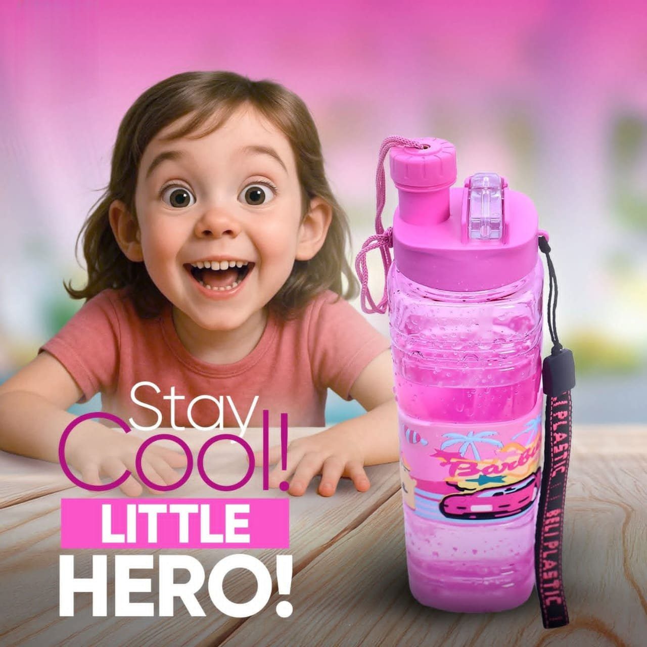 "Sports Water Bottle 600ml - BPA-Free & Leak-Proof for Fitness" - Image 2