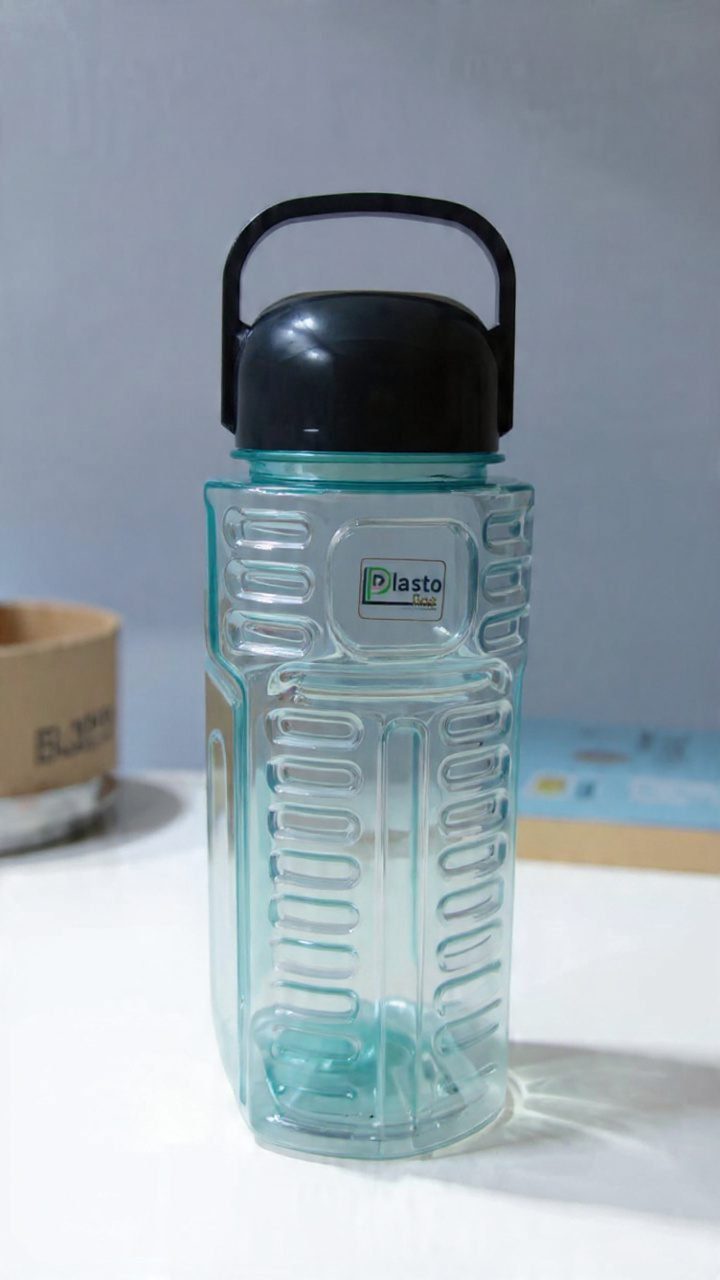 2L Large Capacity Water Jug Bottle - Durable & BPA-Free Plastic"