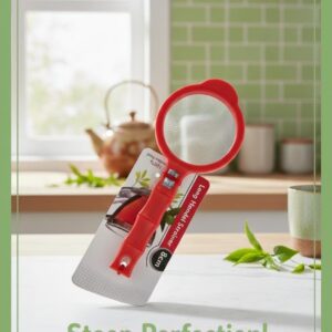 " Steel Tea Strainer by Handel - Durable Kitchen Essential"