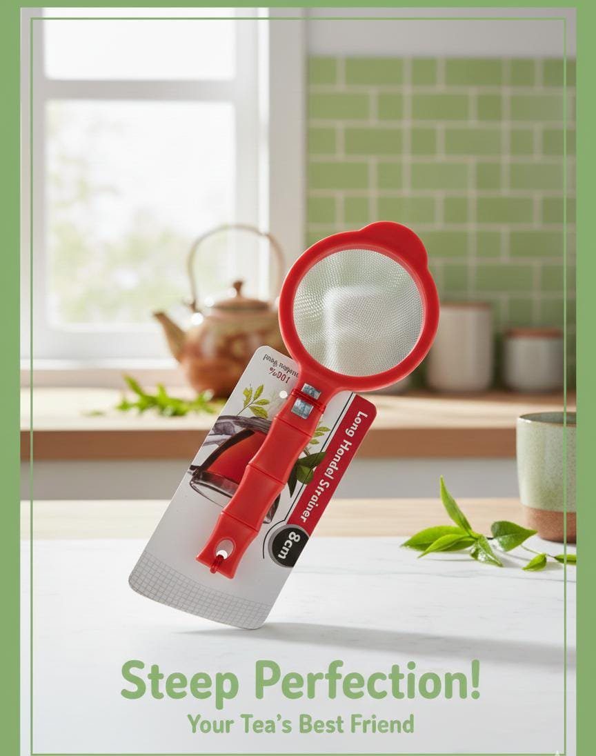" Steel Tea Strainer by Handel - Durable Kitchen Essential"