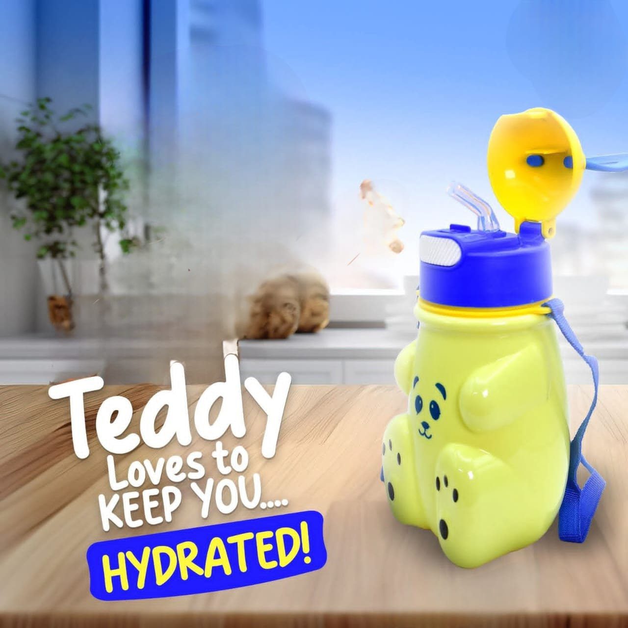 "700ml Kids' Water Bottle - Spill-Proof, Durable, and Easy to Clean - Image 2