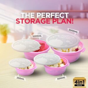 Elegant Bowl Set - 4 Piece Set for Kitchen & Dining