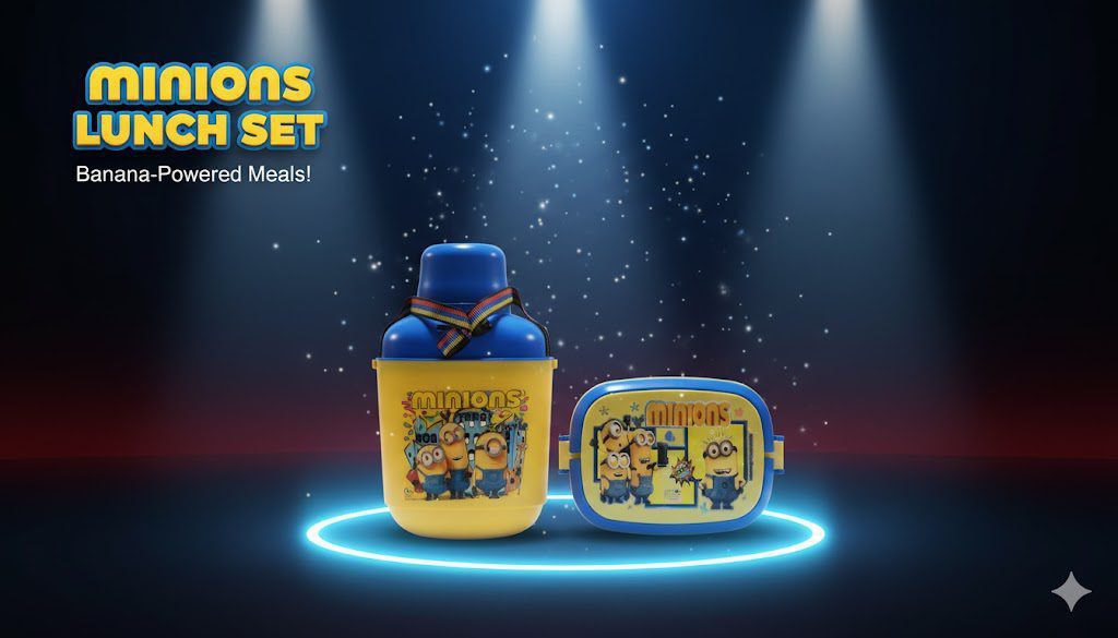 HOT AND COOL WATER BOTTLE AND LUNCH BOX -Epic Combo - Image 2
