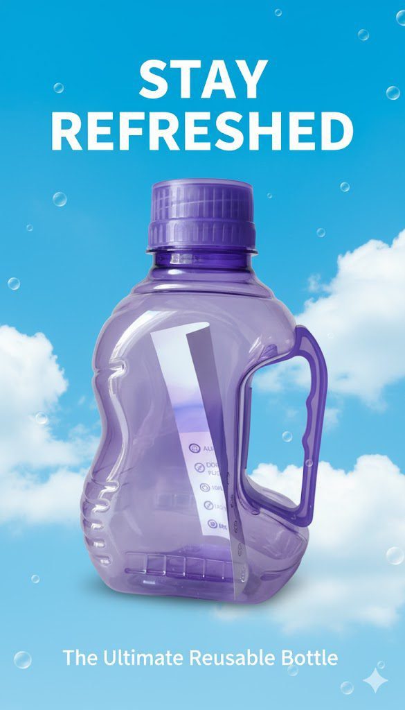 FRIDGE WATER BOTTLE 750ML / 1.25 ML / 2 LITER