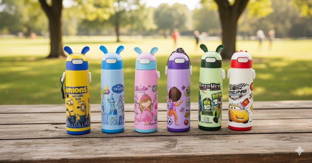 "Water Bottle 800ml Insulated - Keeps Drinks Hot or Cold"