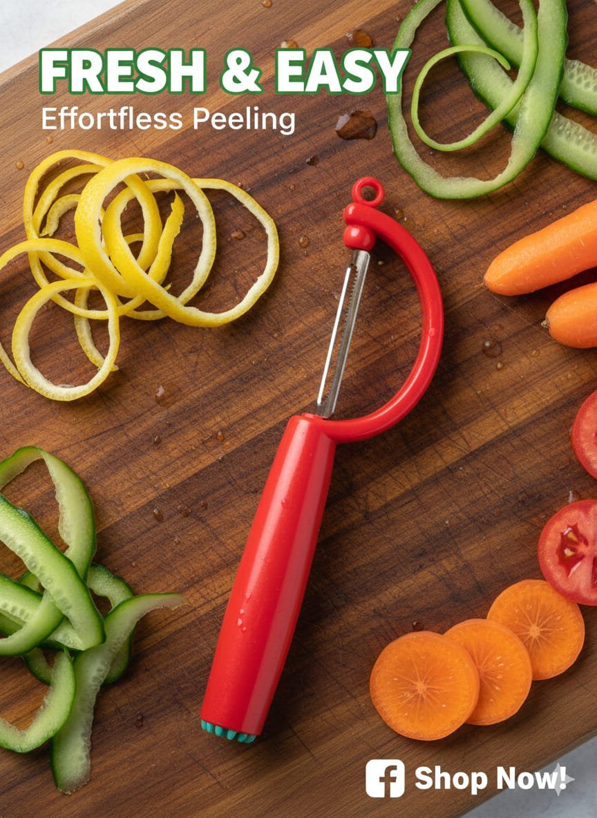 "Vegetable Peeler 1- Sharp & Durable for Easy Peeling" - Image 2