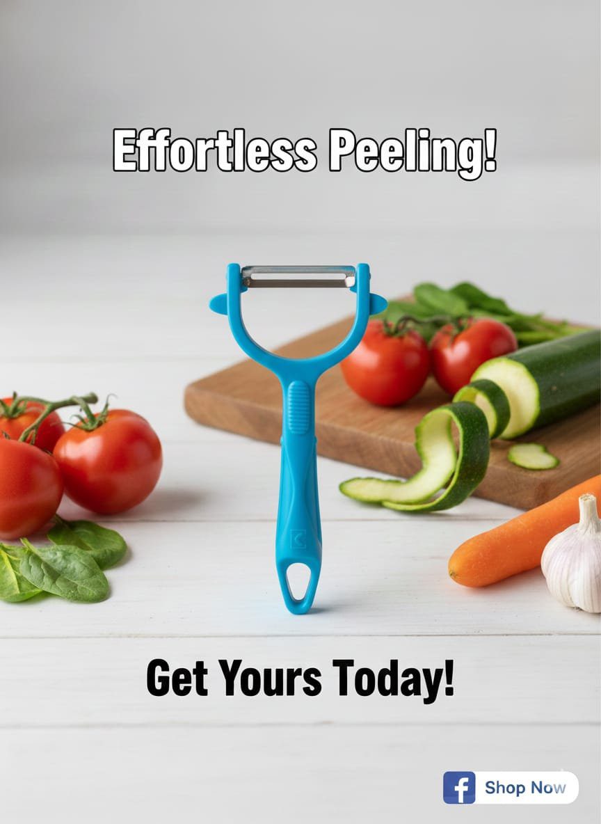 "Vegetable Peeler for Effortless Prep 1- Sharp & Durable" - Image 3