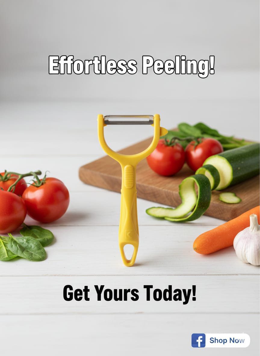 "Vegetable Peeler for Effortless Prep 1- Sharp & Durable" - Image 2